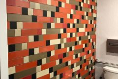 Tile project: Providence Veterinary Clinic bathroom