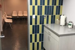 Tile project: Providence Veterinary Hospital exam room