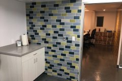 Tile project: Providence Veterinary Hospital exam room