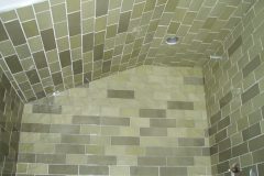 Bath remodel: Steam shower